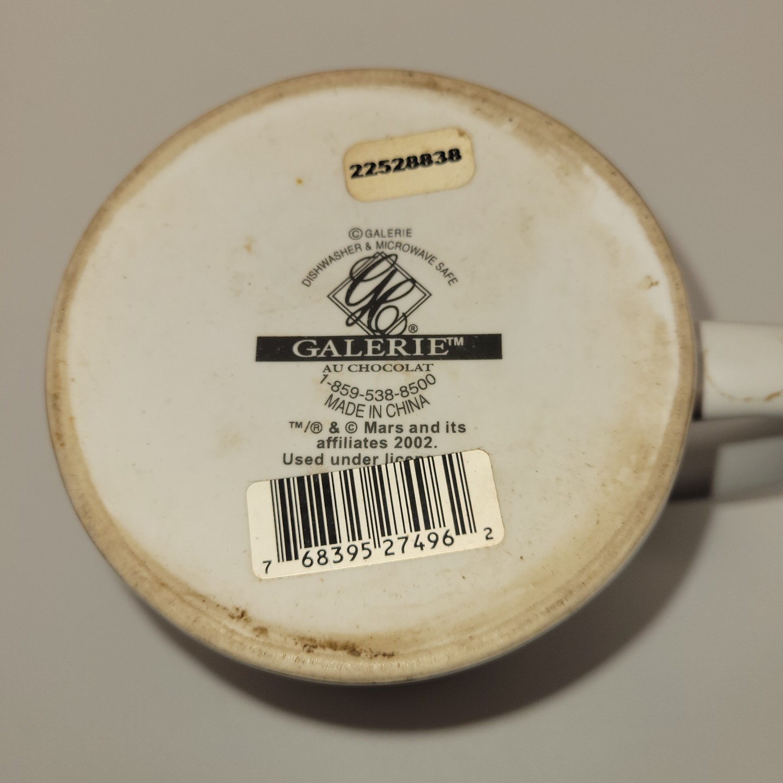 Vintage M&M 2002 Collector Coffee Cup Mug Team Work Office Scene