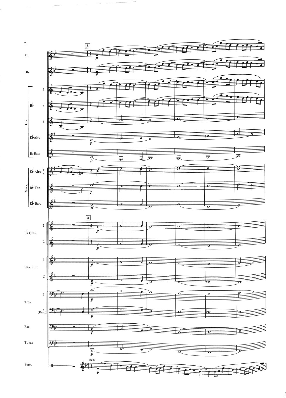 Clair De Lune for Band