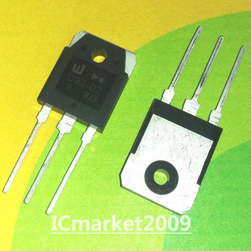 10 PCS D92-02 TO-247 ESAD92-02R WSAD92-02N Ultrafast Recovery Rectifier Diodes