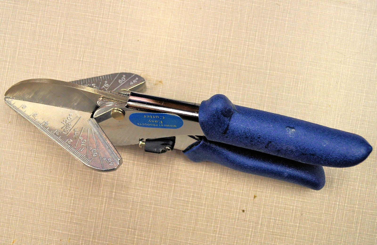 Midwest Products Easy Cutter Miter Trim Tool - Blue Handle - Multi Angle
