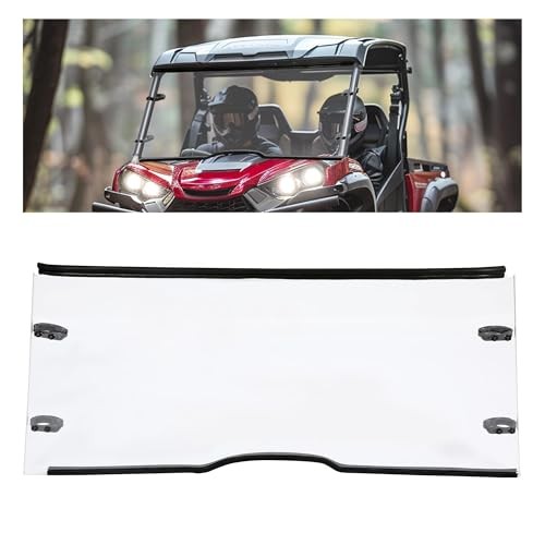 Front Full Windshield Compatible with YAMAHA WOLVERINE RMAX2 1000/ RMAX4