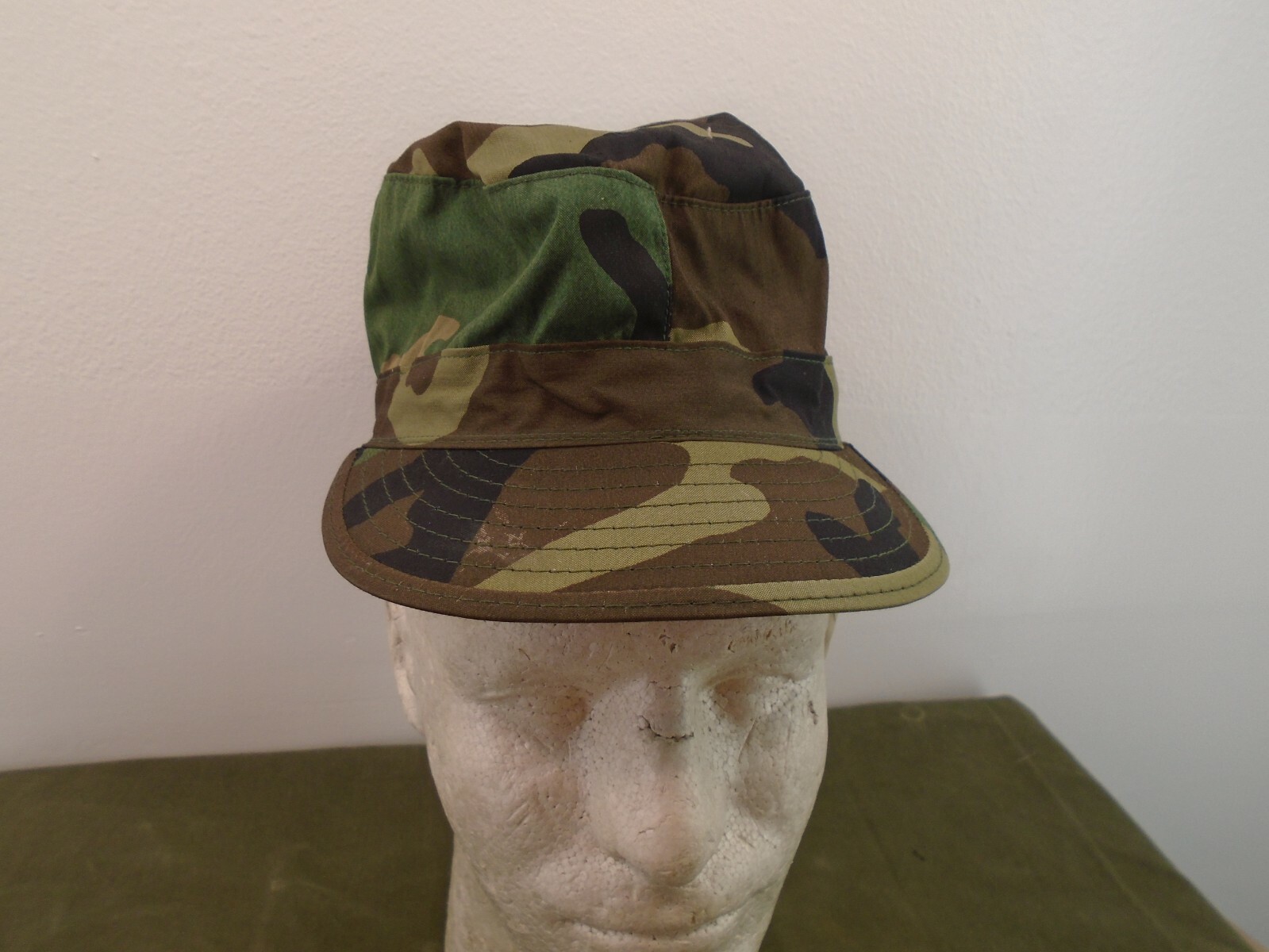 USGI US Military Army Combat BDU Cap Hat w Ear Cover 6 1/2 X-Small New 1999 47-B