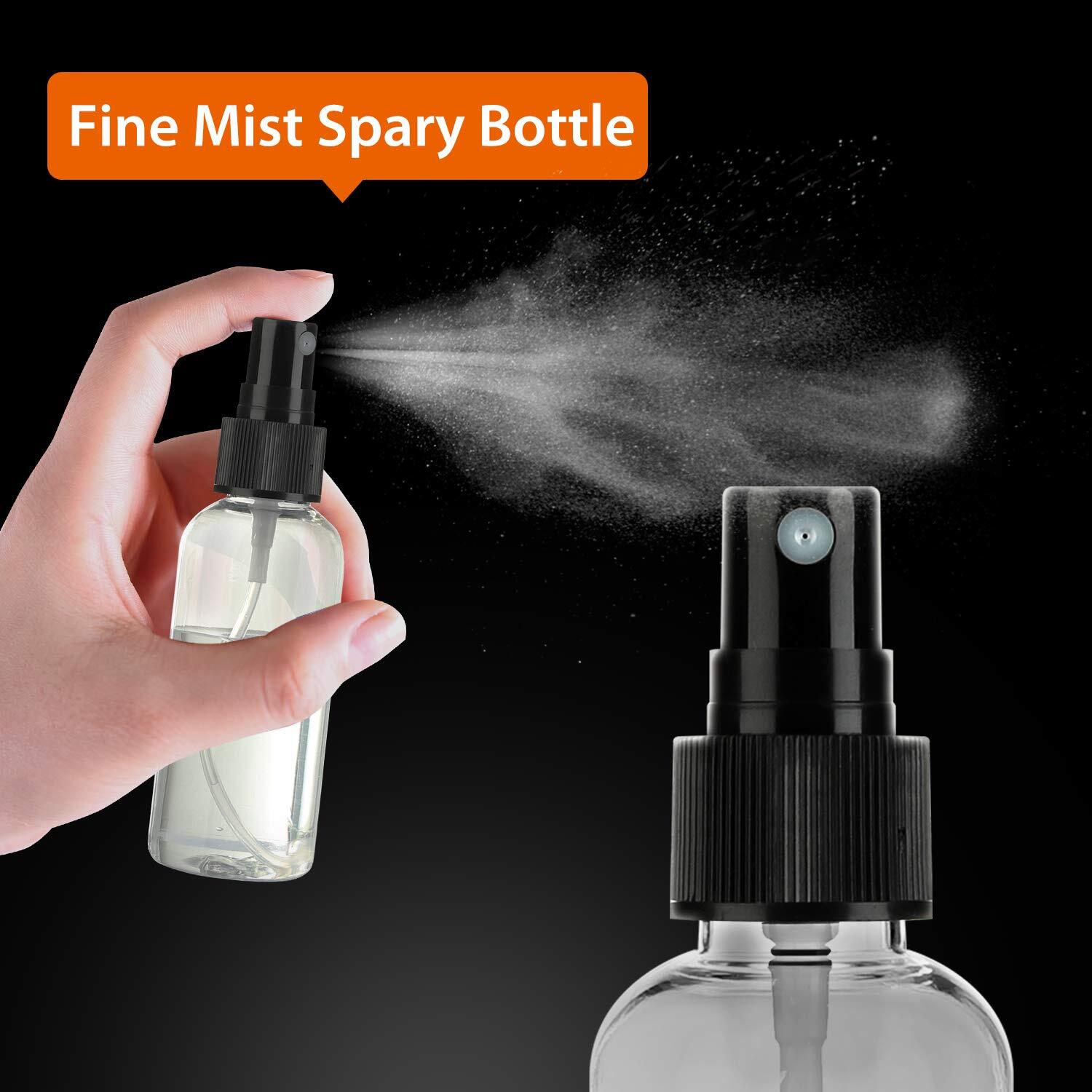 30 Pcs 2oz Empty Mini Spray Bottles Refillable Container for Oils Perfume