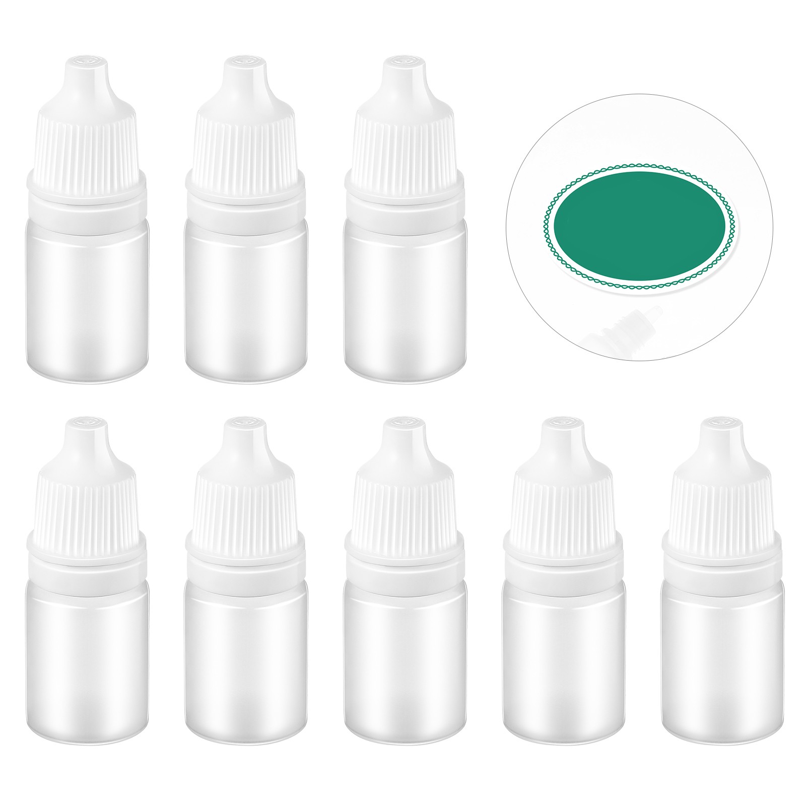 10 Pcs Goteros De Plastico Empty Bottles Dropper Fine Workmanship Ear