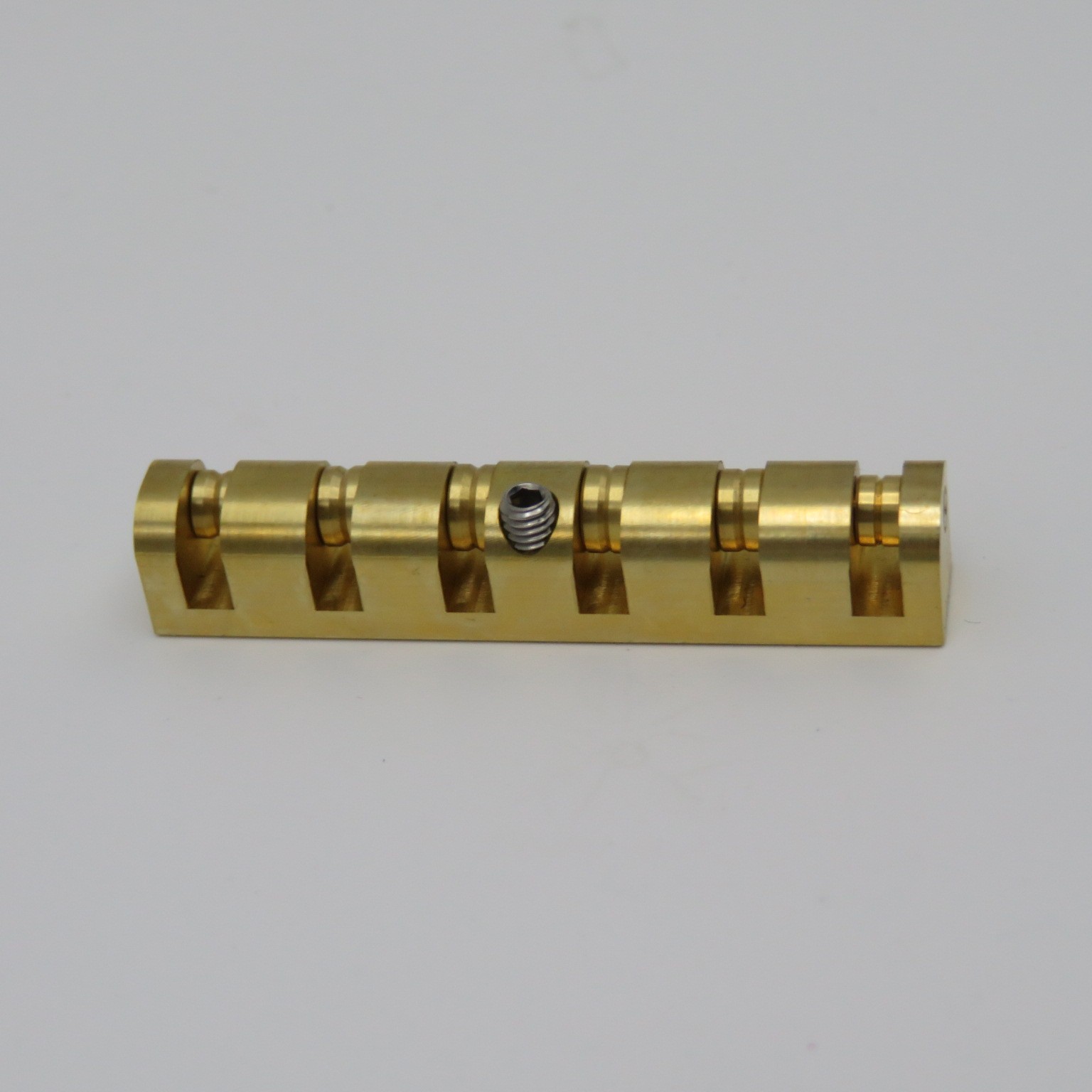 42mm43mm Height Adjustable Brass Roller Guitar Nut Metal Nut for Les Paul LP SG