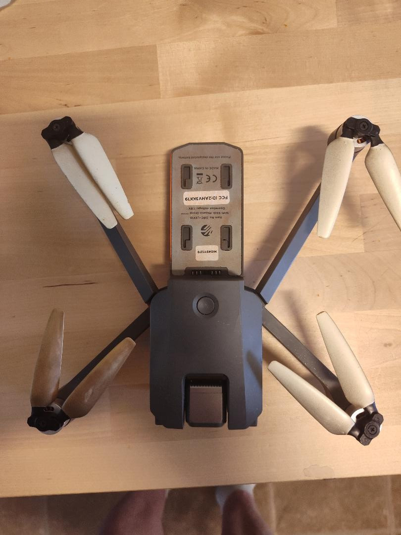 USED BROKEN VIVITAR VTI PHOENIX DRC-LSX10 CAMERA DRONE *PARTS ONLY* AS IS