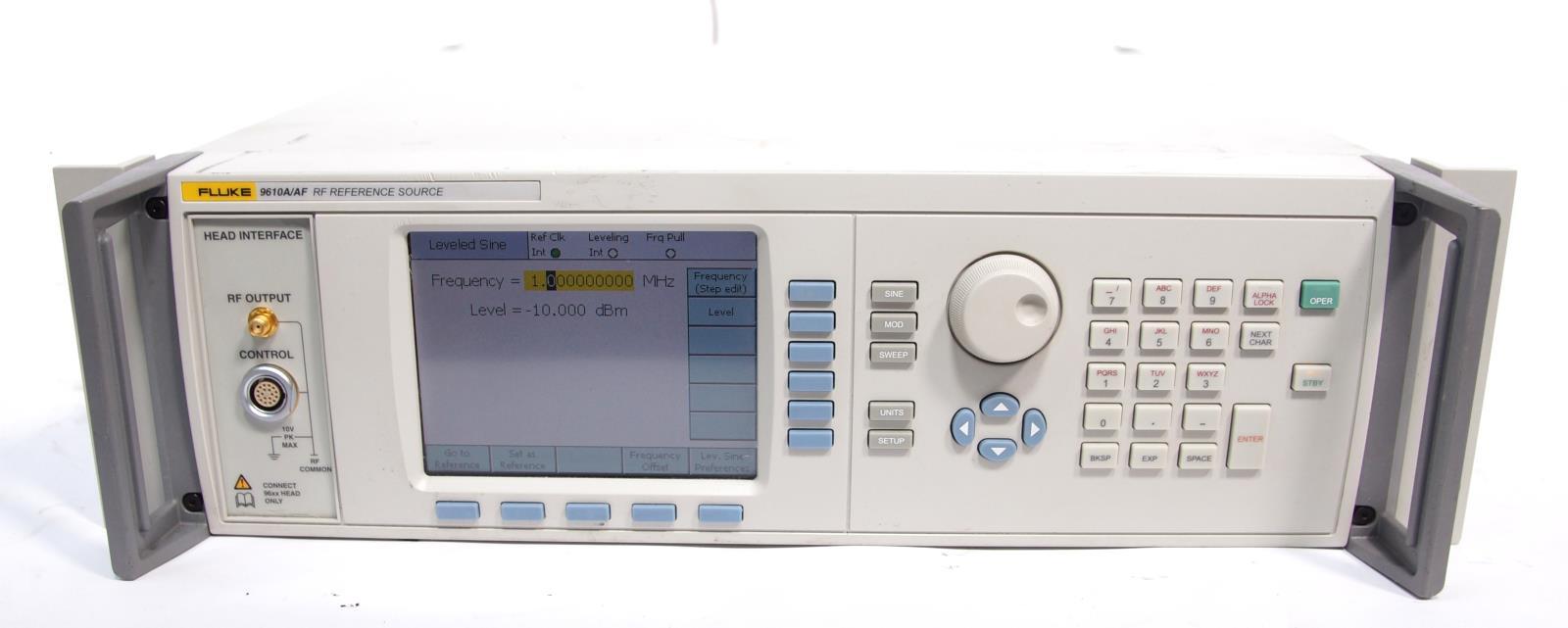 Fluke 9610A/AF RF Reference Source 10Hz to 4GHz