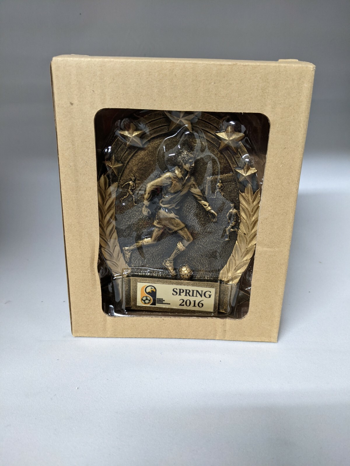 Lot 24 - Soccer Trophy Resin Award FREE Engraving
