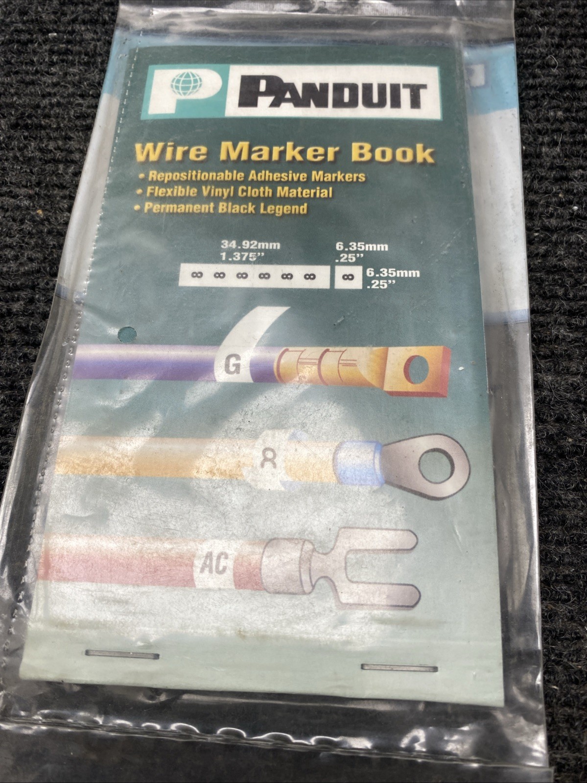 New Panduit PCMB-12 Wire Marker Book.