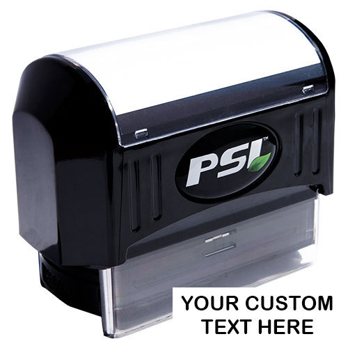 4 Line Address or Custom Text Pre-inked Stamp