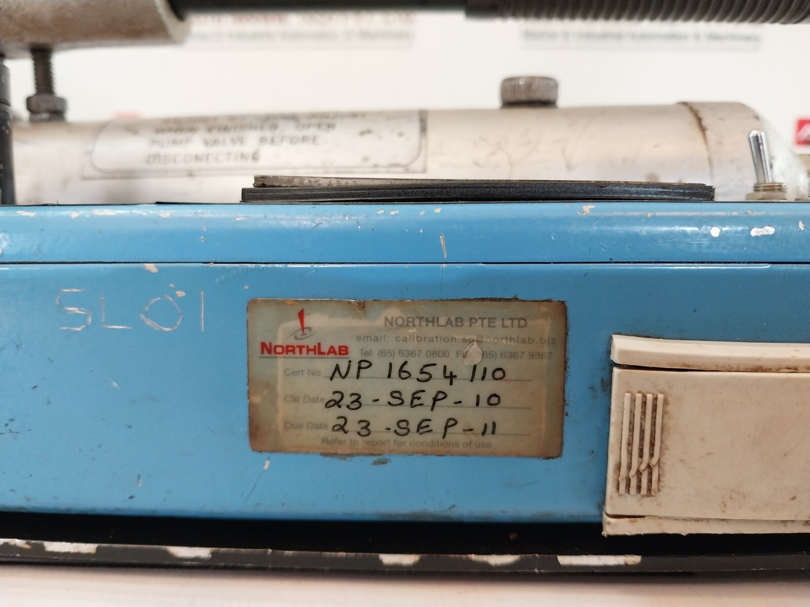 Omicron Ote-p202 Pressure Calibrator