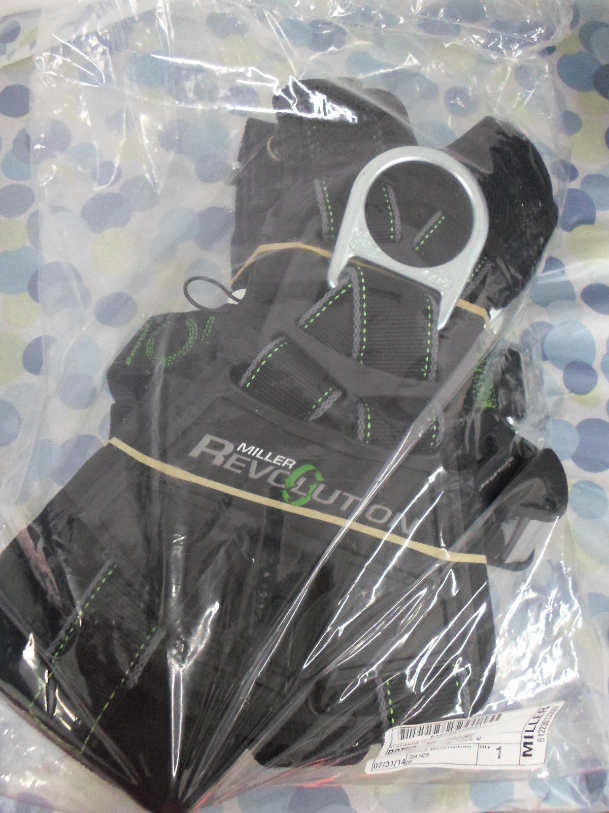 Miller Revolution Harness With DualTech Webbing Front D-Ring RDTFD-TB-DP/UBK