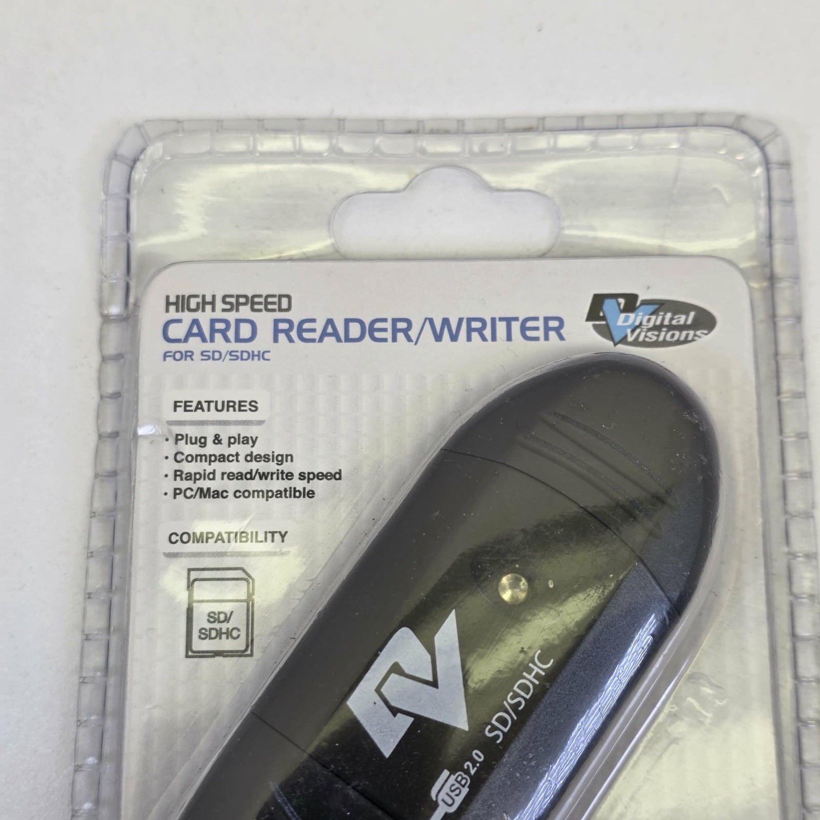 NEW, Digital Versions High Speed Card Reader/Writer for SD/SDHC, DV-CRPSD