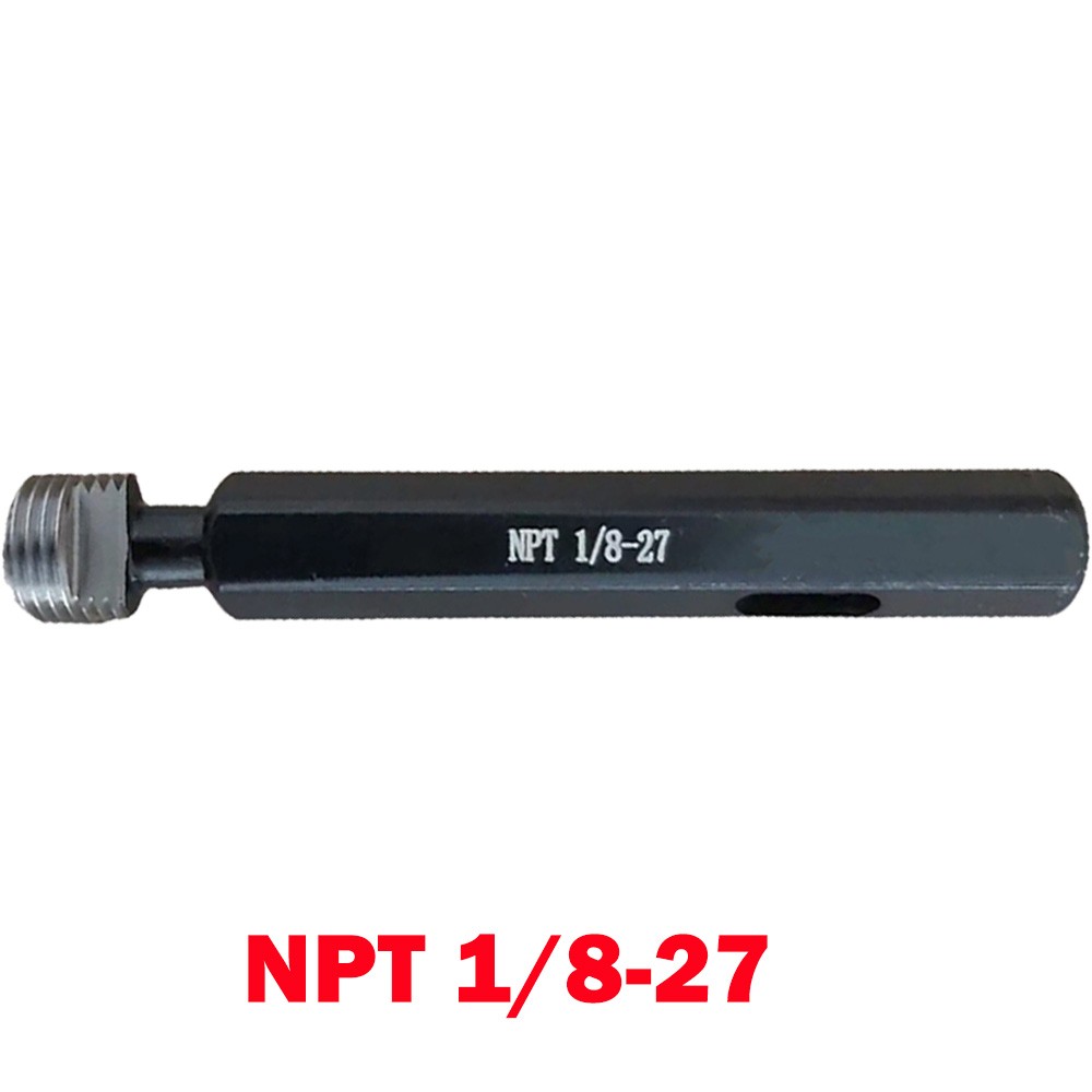 1Pc Bearing Steel NPT 1/8-27 Taper Pipe Plug Thread Gage Gauge NPT 1/8 NEW