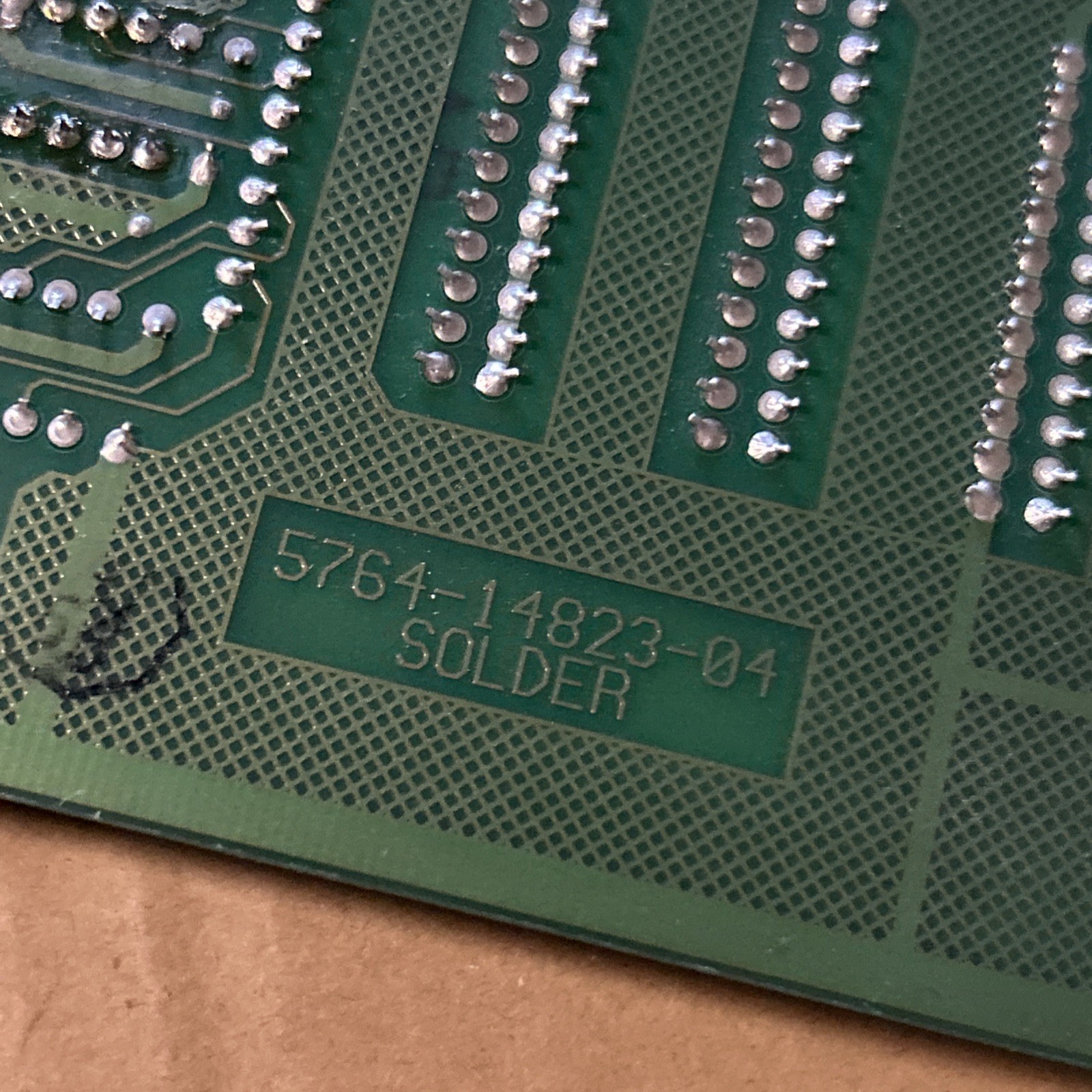 Untested Bally Mpu CPU 5764– 14823–04 Pinball Pcb Board C87-17