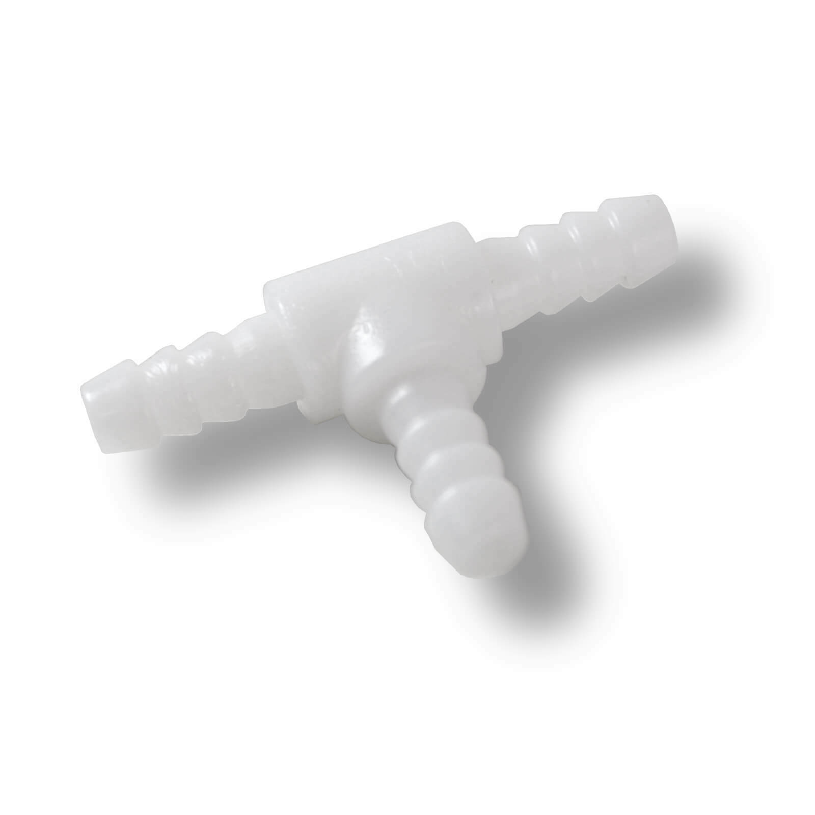 Male-Male-Male 3-way Barbed 1/4 Inch "T" Fitting for LeLuv Vacuum Pump Hoses