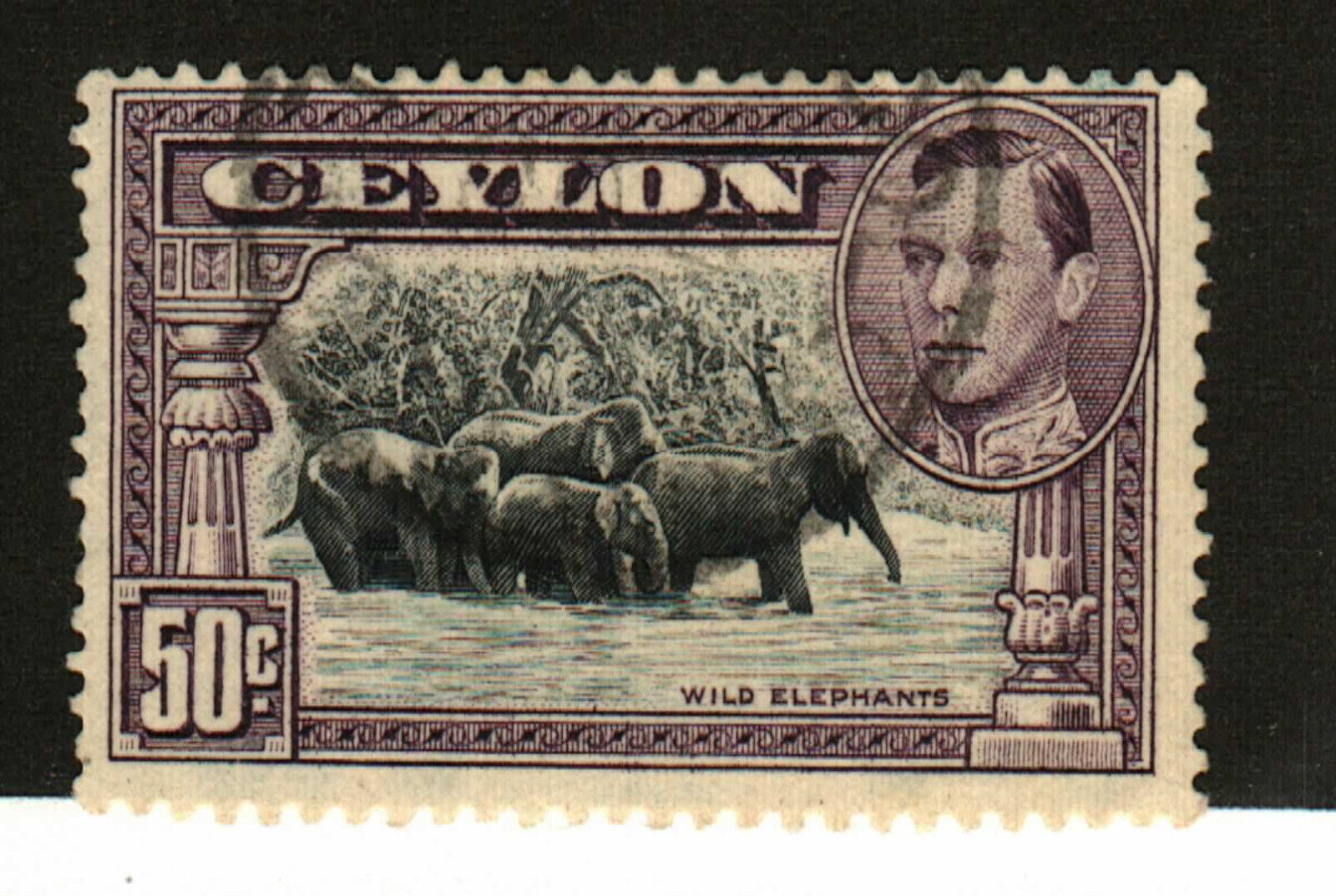 Ceylon #286c used