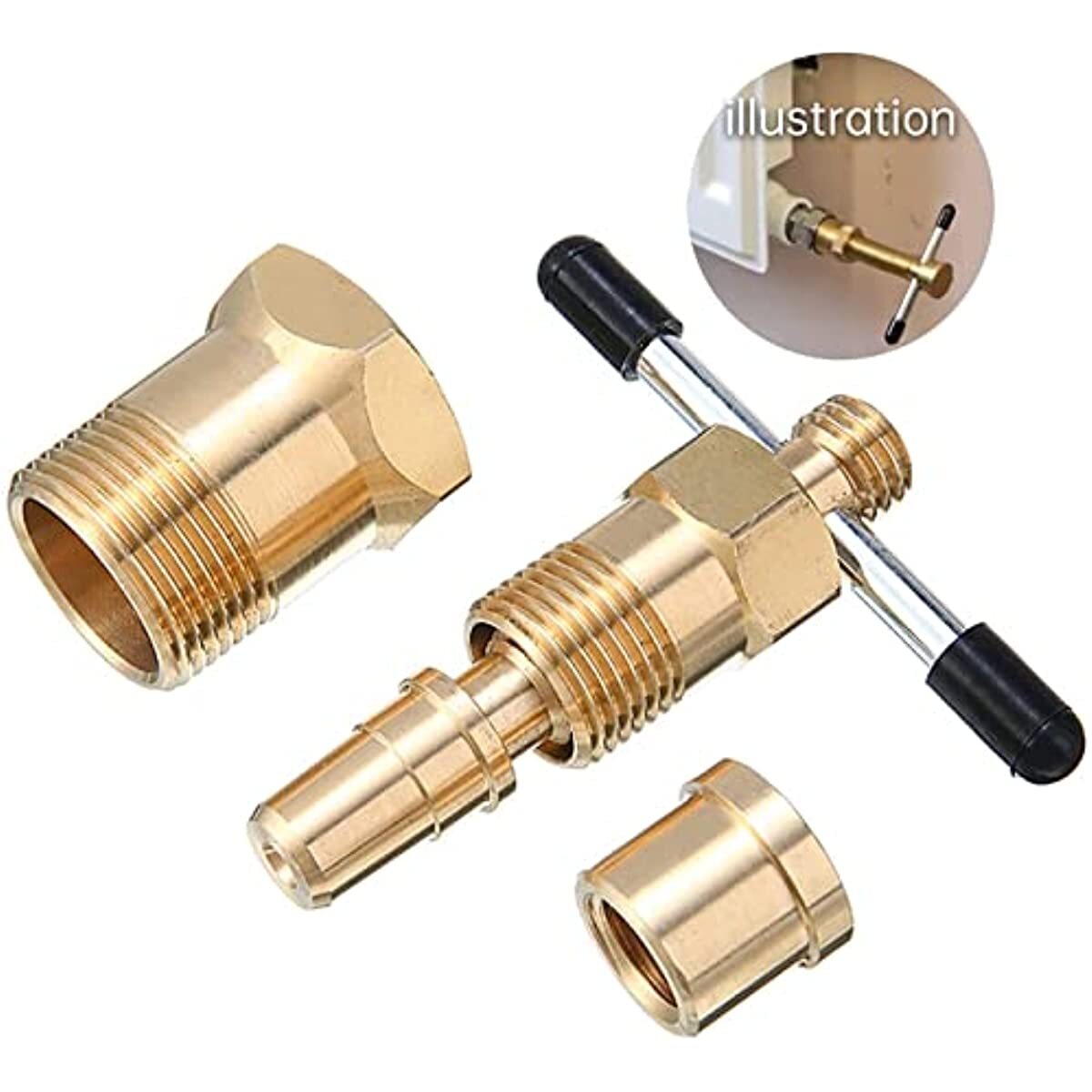 15mm & 22mm Solid Copper Pipes Fitting Olive Remover Puller for Metric Threads