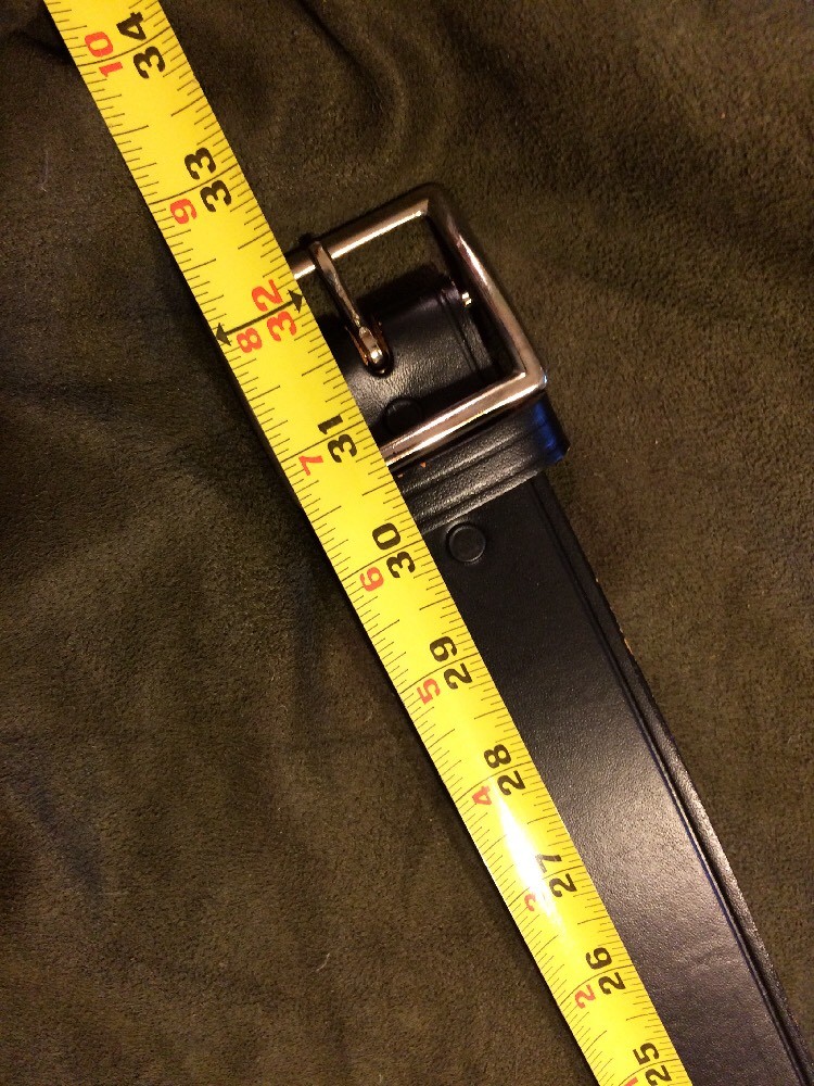 NEW BELT GARRISON LEATHER 1 3/4" DUTY POLICE EMS EMT UNIFORM SECURITY USA 28