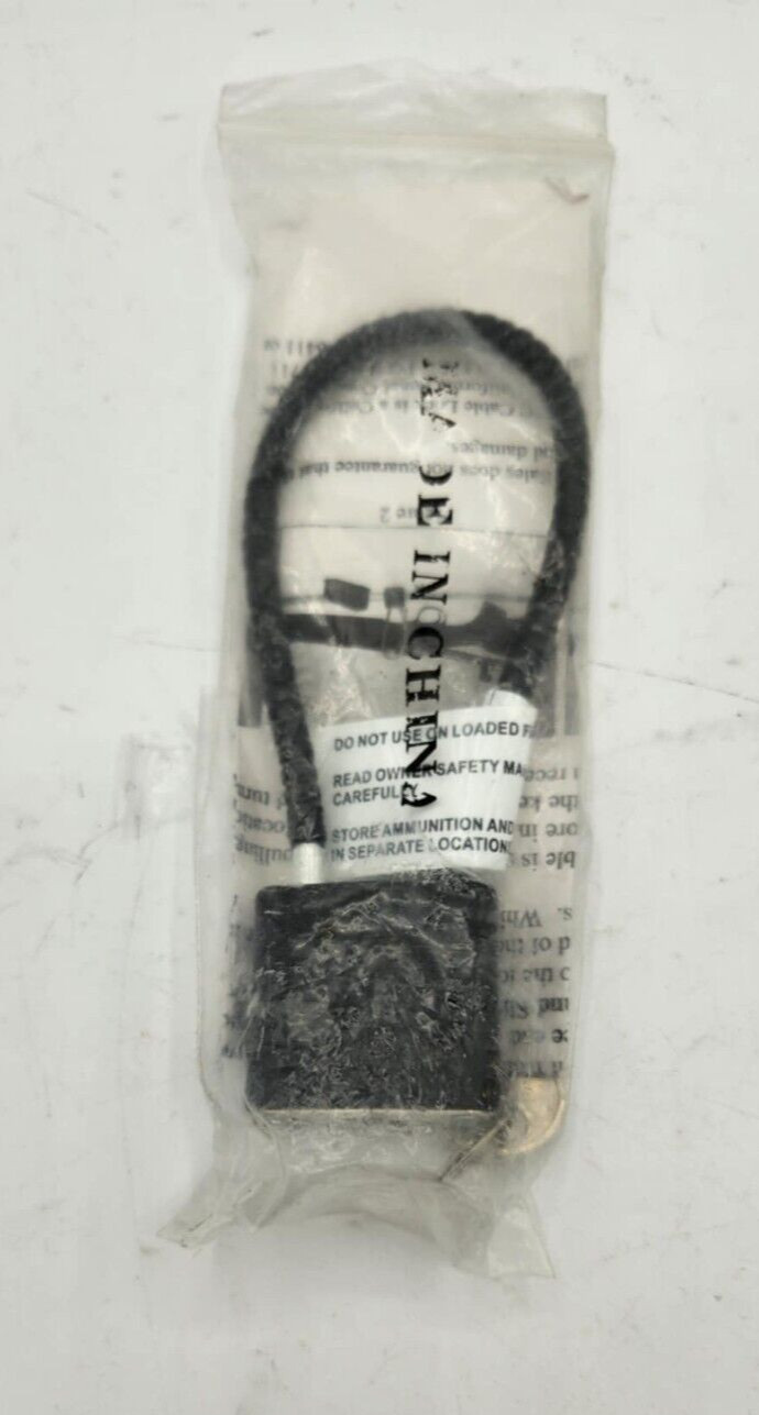 Bulk Lot: Three Firearms Locks - Cable - Gun Safety