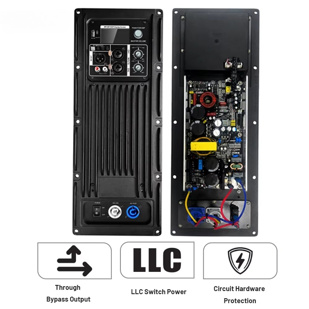 650W Amplifier Modules DSP 2-Channel Active Module with Fan Cooling