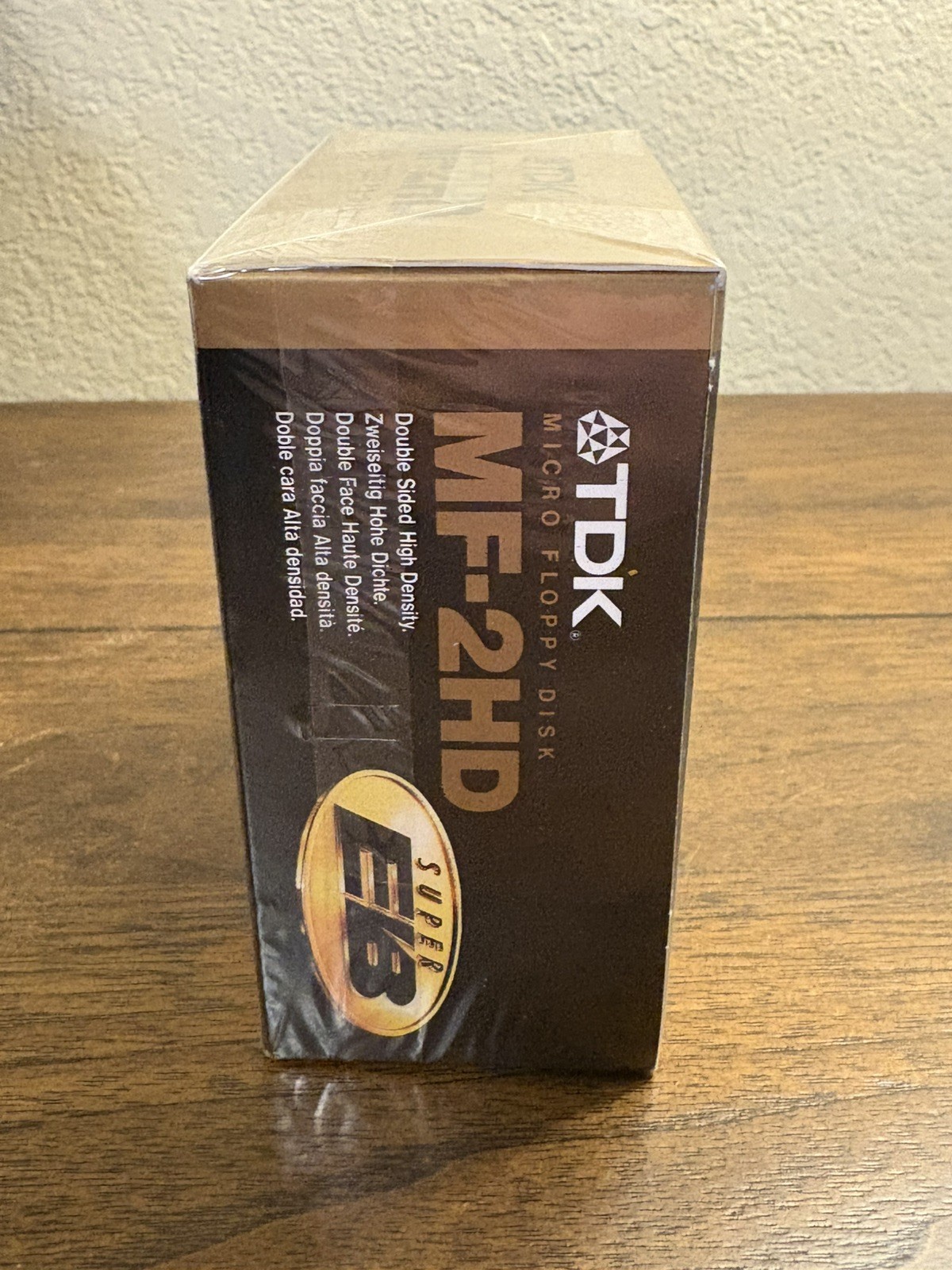 TDK MF-2HD Micro Floppy Disk 1 Complete Box Sealed and 1 Box Open with 3 Singles