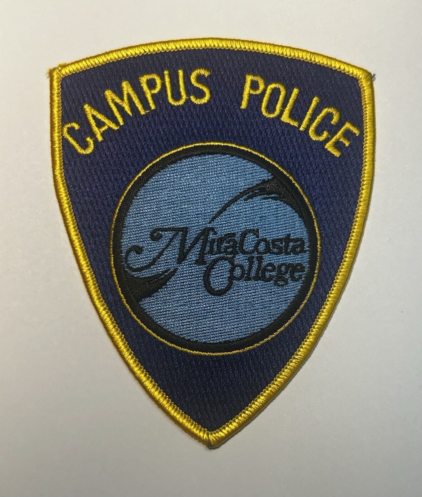CALIFORNIA MIRACOSTA COLLEGE CAMPUS POLICE DEPT PATCH SAN DIEGO COUNTY #PDD53/94