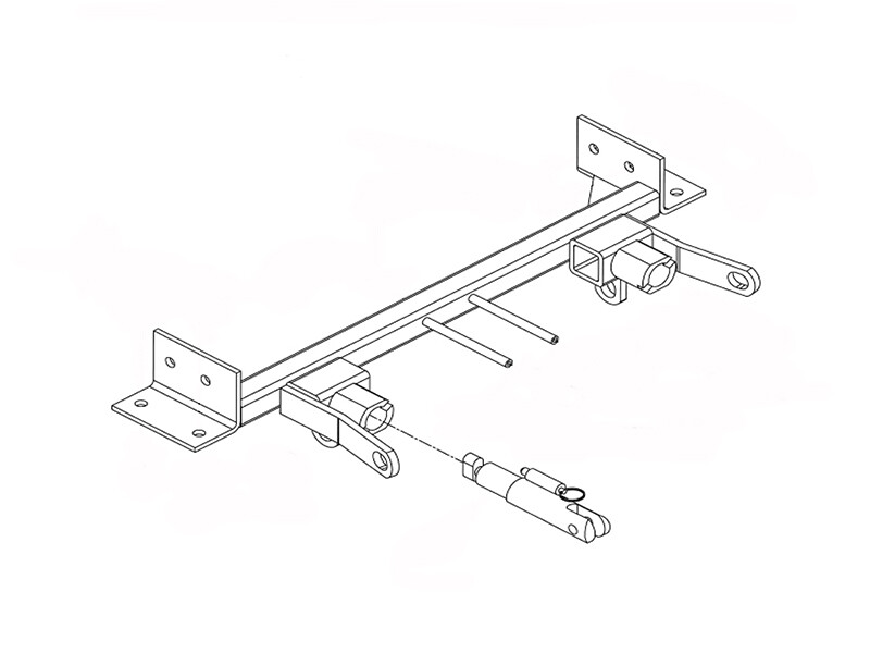 Blue Ox BX2195 Tow Bar Base Plate for 2007-2011 Ford Ranger 2WD/4WD