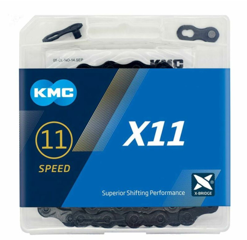 KMC Chain 11 Speed X11 Silver & Black MTB Mountain Road Bike Shimano SRAM X11.93