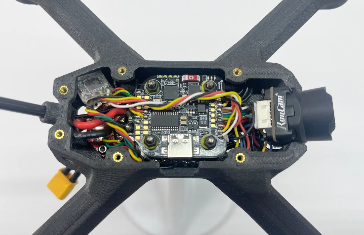 Wraith FPV Drone 4 Inch 3D Printed Drone Frame by ProgrammaDan