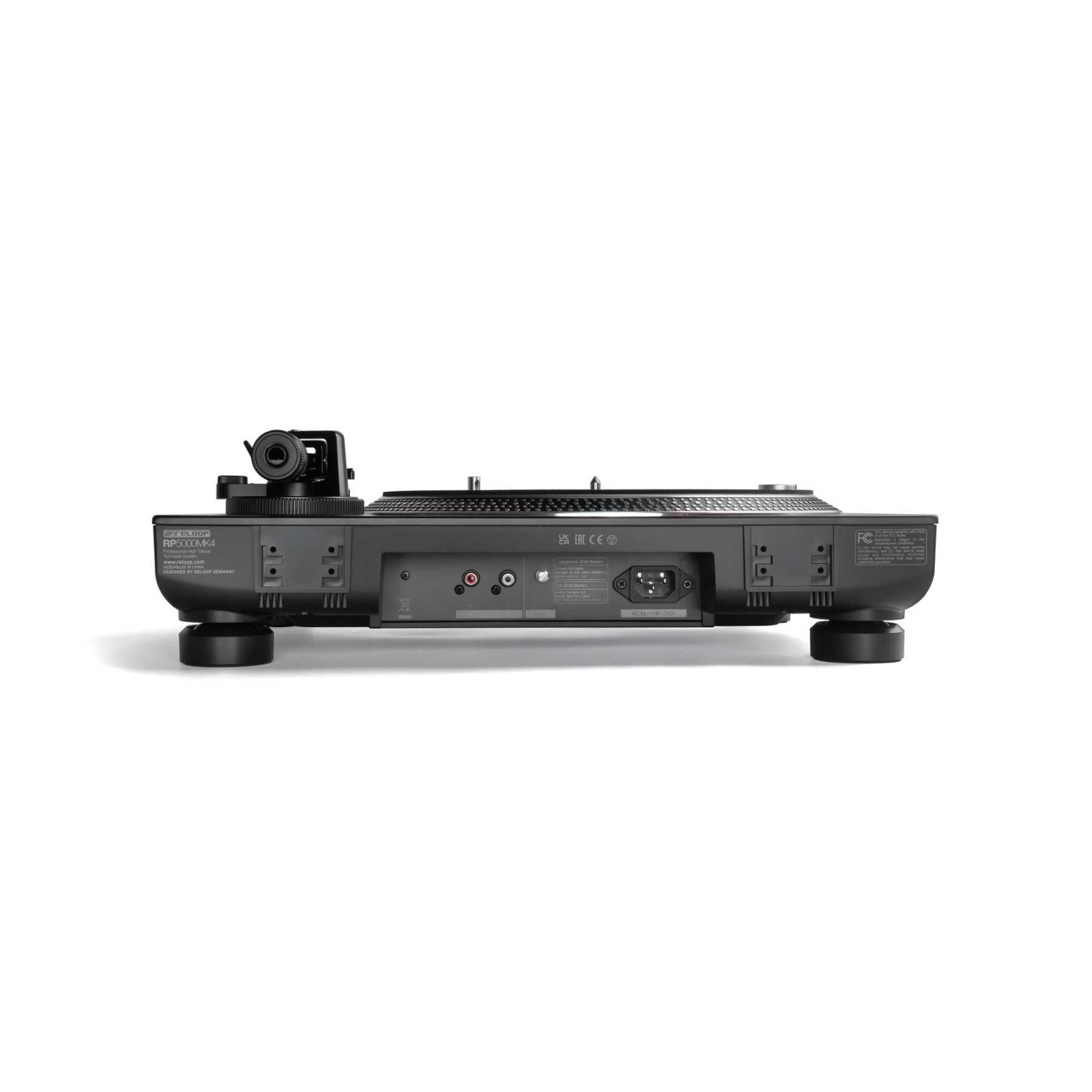 Reloop RP-5000 Mk4 High Torque Direct Drive Turntable