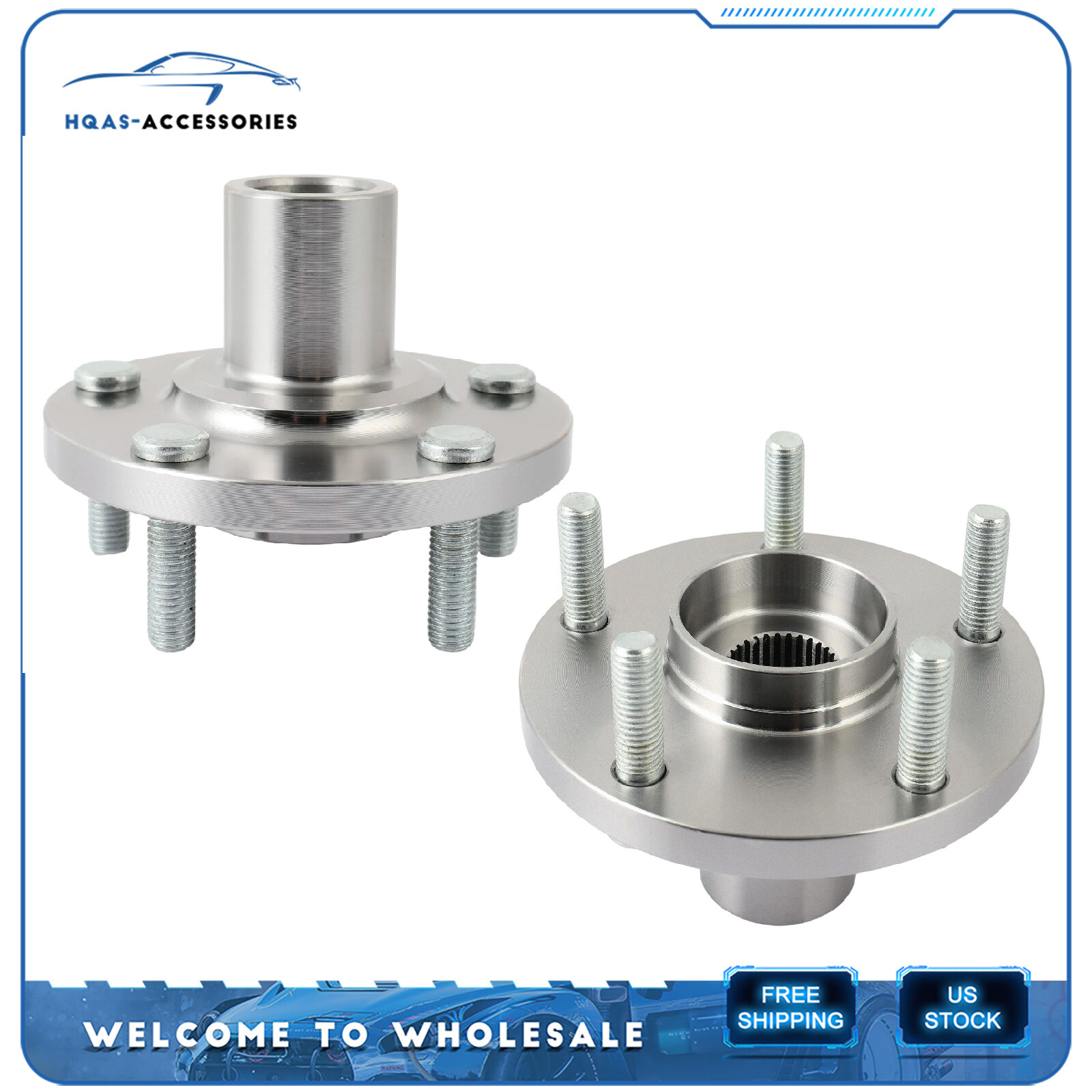 2X Front Wheel Hub Bearing For Toyota Avalon Camry Highlander Fits Lexus Models