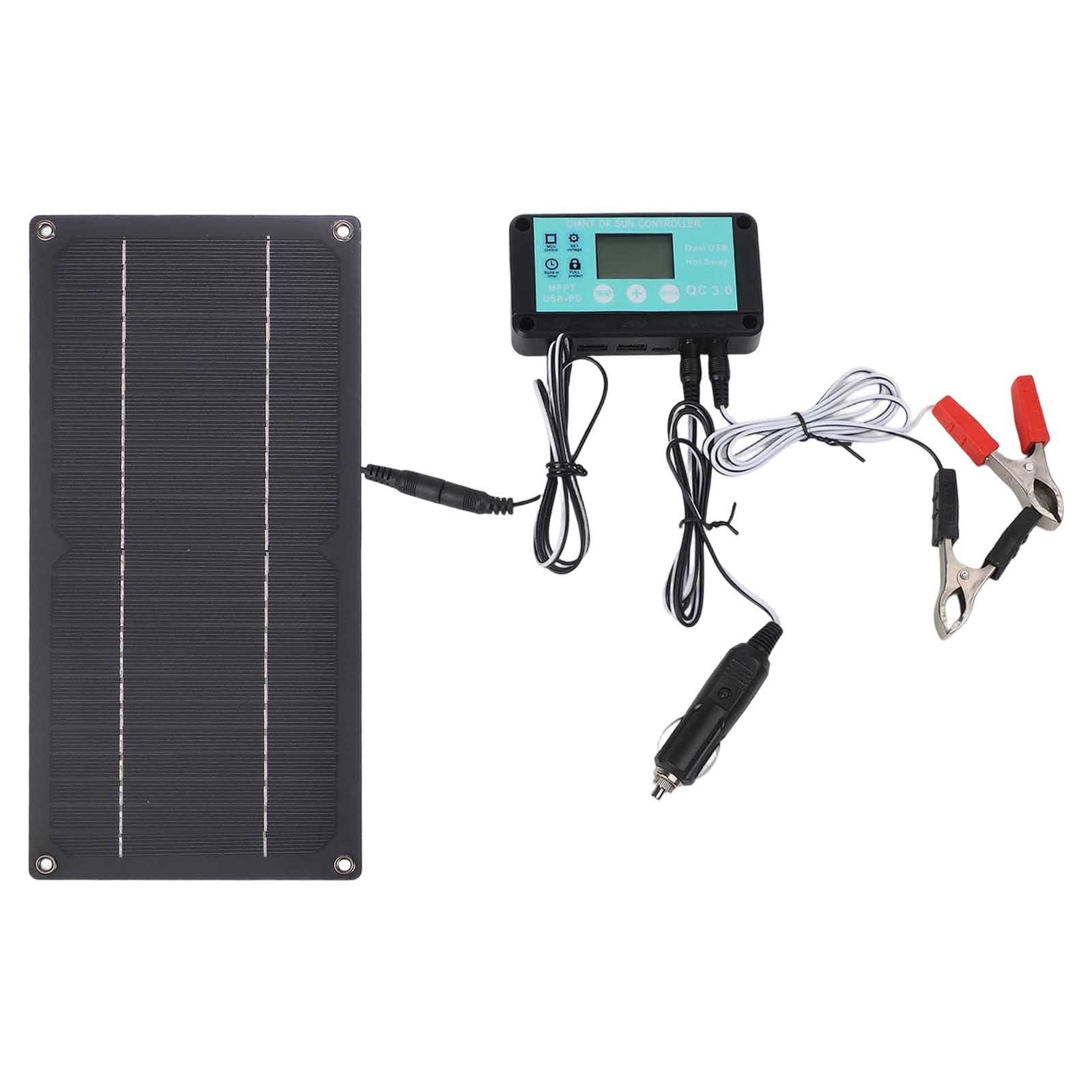 600W Solar Panel Kit with 100A Controller for RV Camping and Off Grid Use
