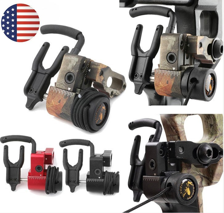 Drop Away Arrow Rest Adjustable Aluminum Hunting Compound Bow RH Archery Outdoor