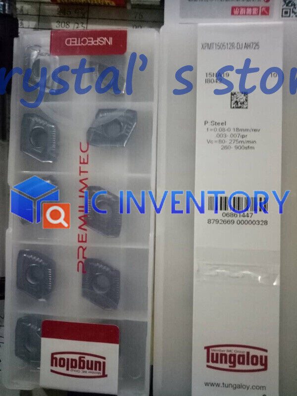 10pcs/Box New Tungaloy XPMT150512R-DJ AH725