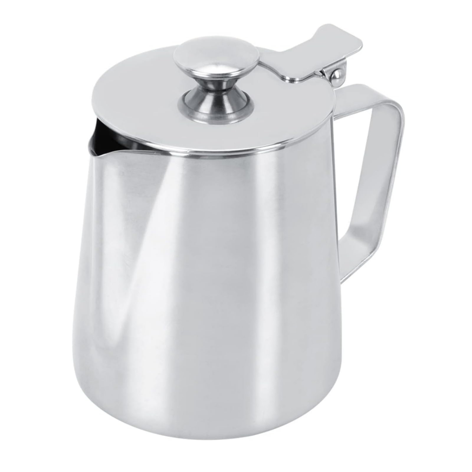 Milk Frothing Pitcher,Stainless Steel Coffee Milk Frother Cup Espresso Coffee...