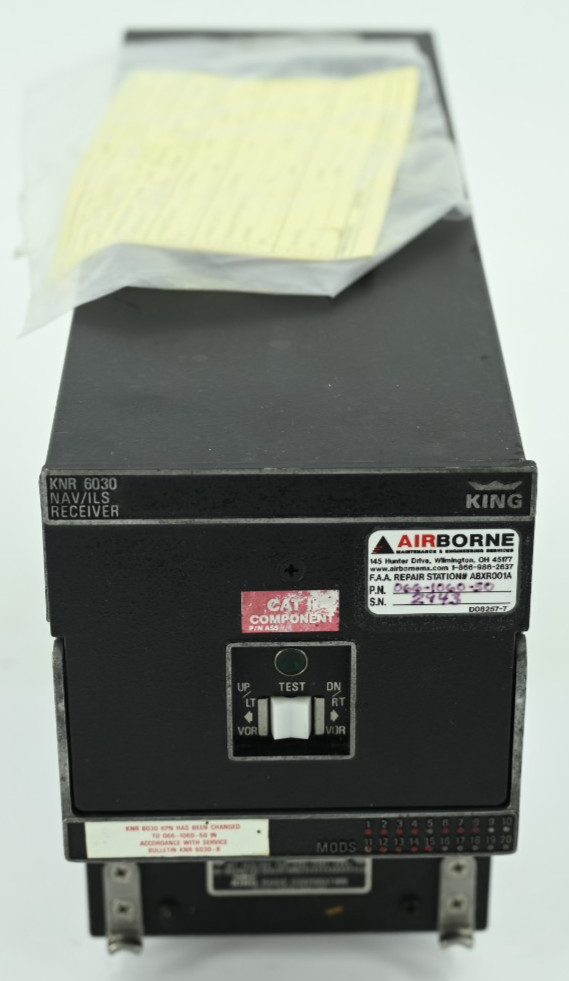 King Radio Corporation KNR 6030 NAV/ILS Receiver P/N 066-1060-50