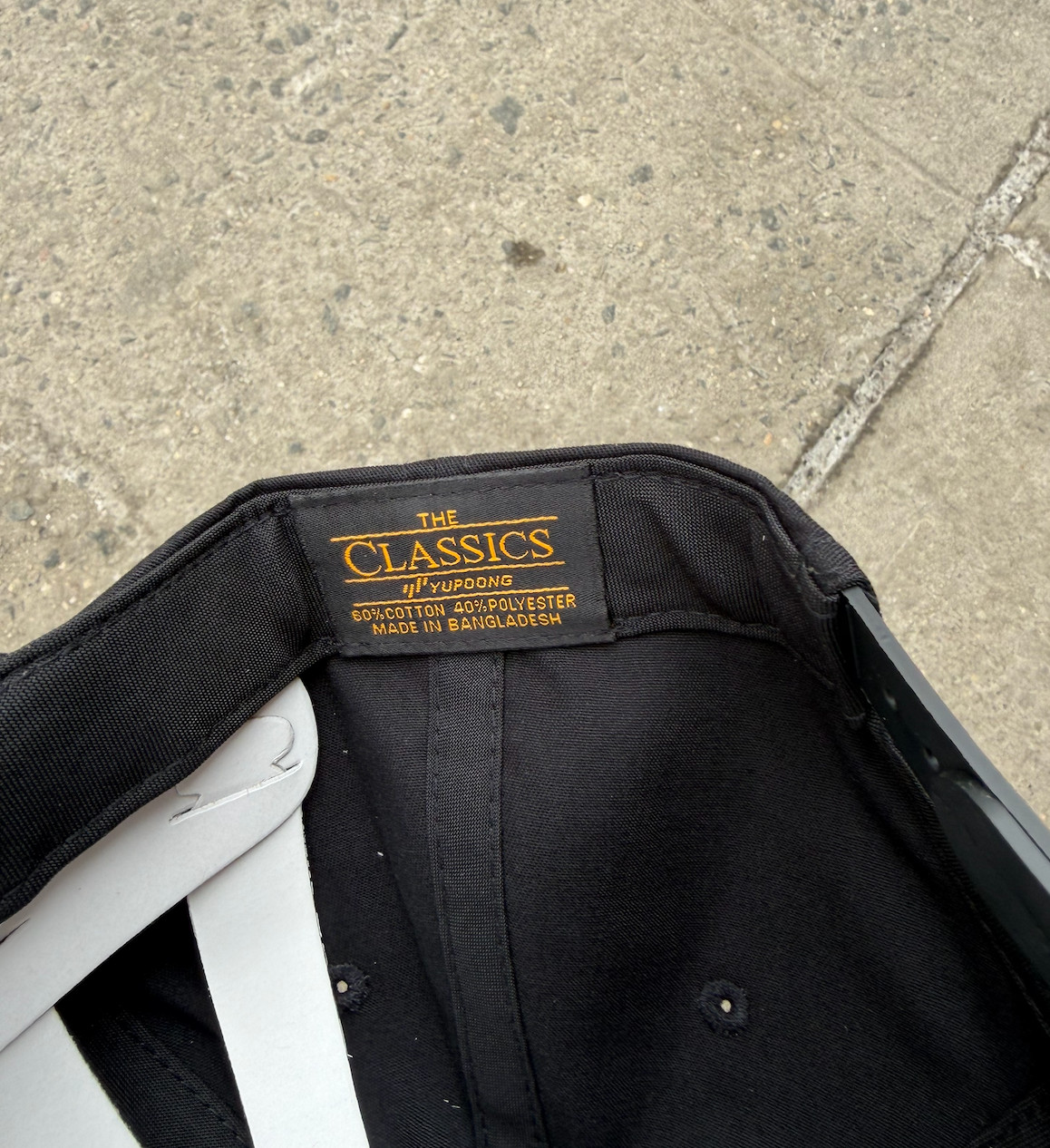 The Strokes 5 Panel Black Cap