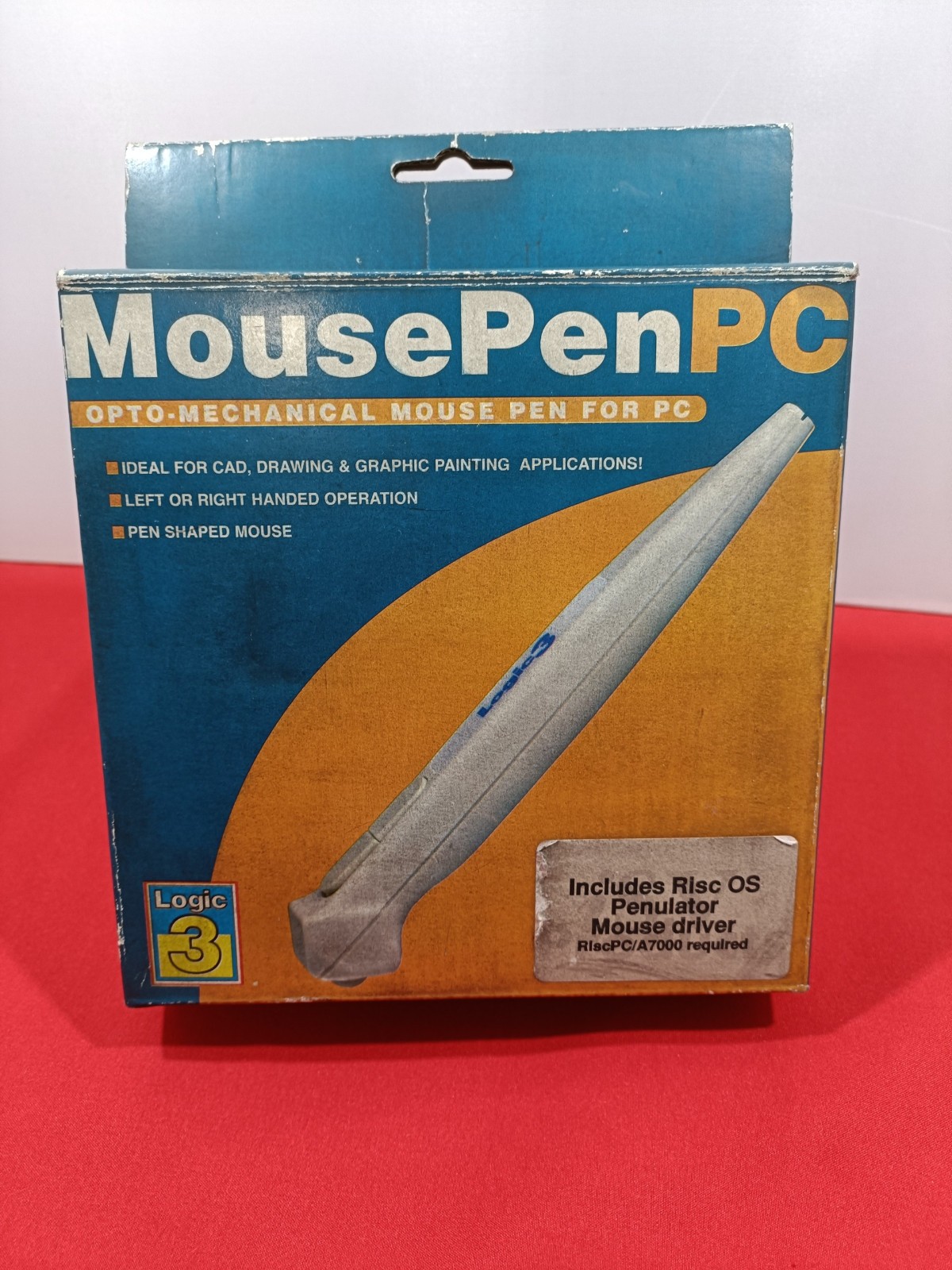 New MousePen PC Penulator Pen For Acorn Risc PC etc. 9pin Serial Port & software