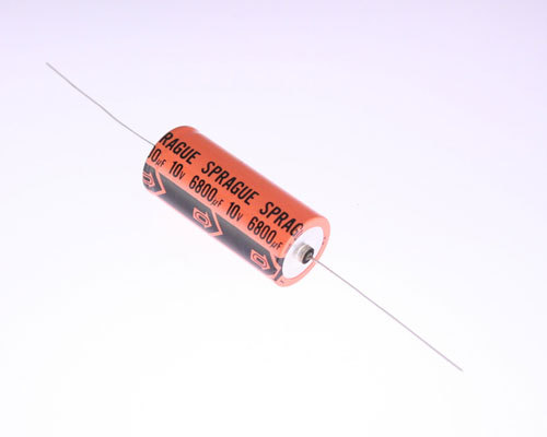 6x 6800uF 10V Axial Electrolytic Aluminum Capacitor Bypass DC 6800mfd 10VDC 85C