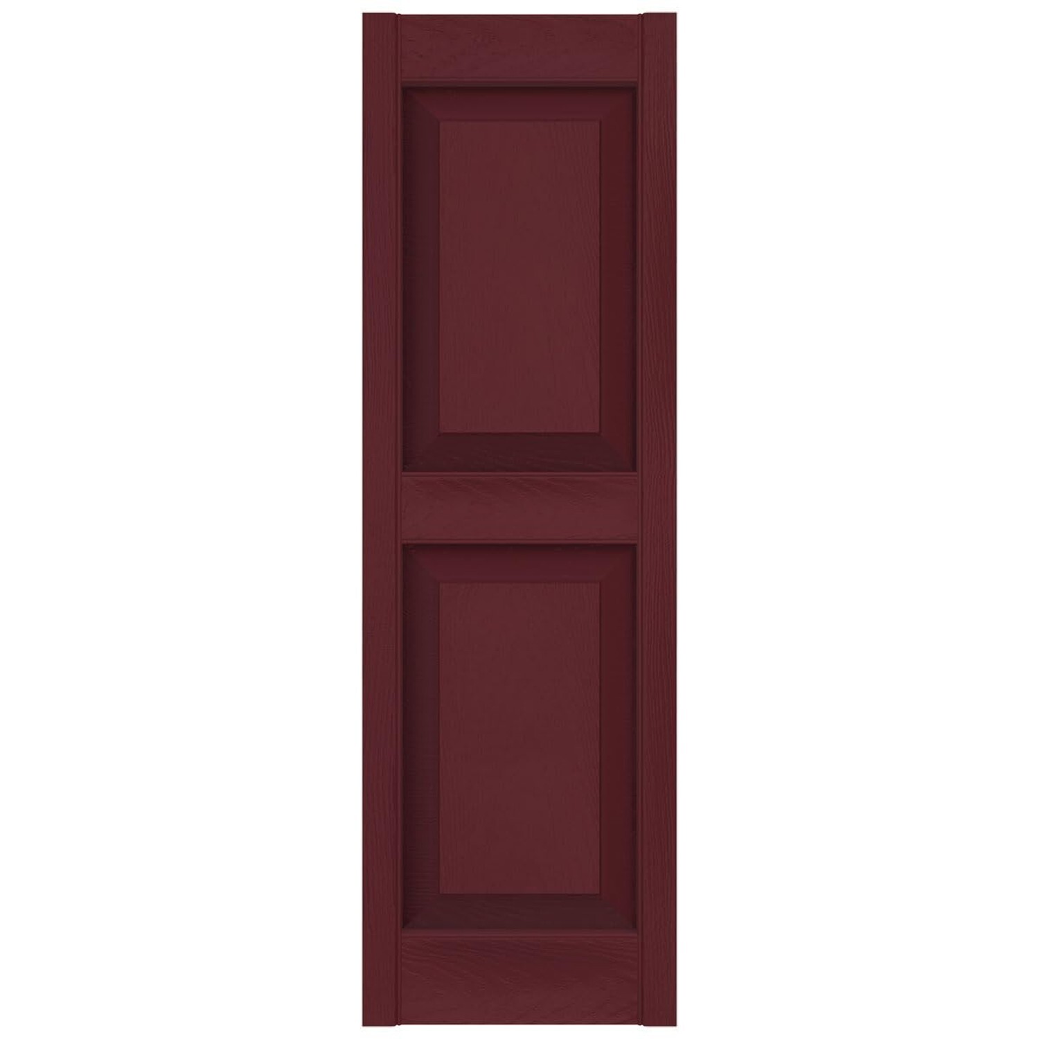 Ekena Millwork Lifetime Vinyl LP2S14X03500WN Standard Two Equal Panel Vinyls,...