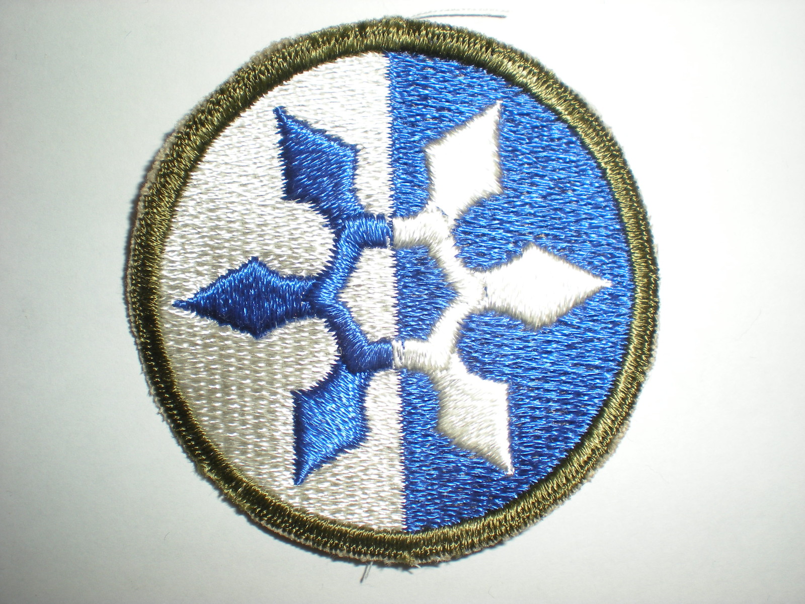 33RD CORPS GHOST UNIT PATCH WWII (REPRODUCTION)