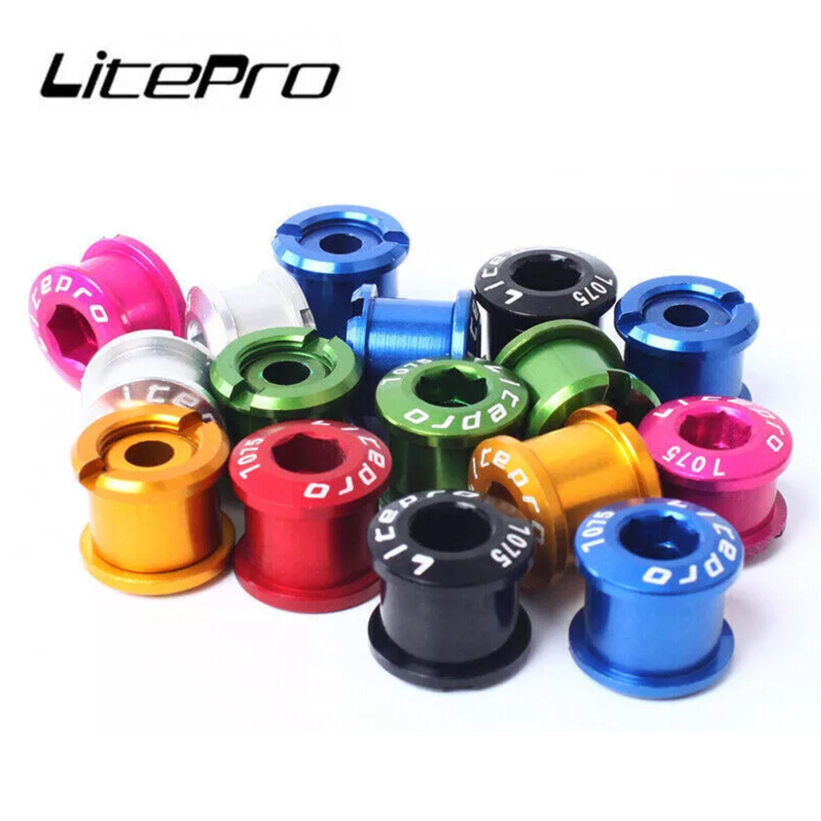 Litepro Single/Double/Triple Speed Bike Chainring Bolts Chain Ring Screws Bolts