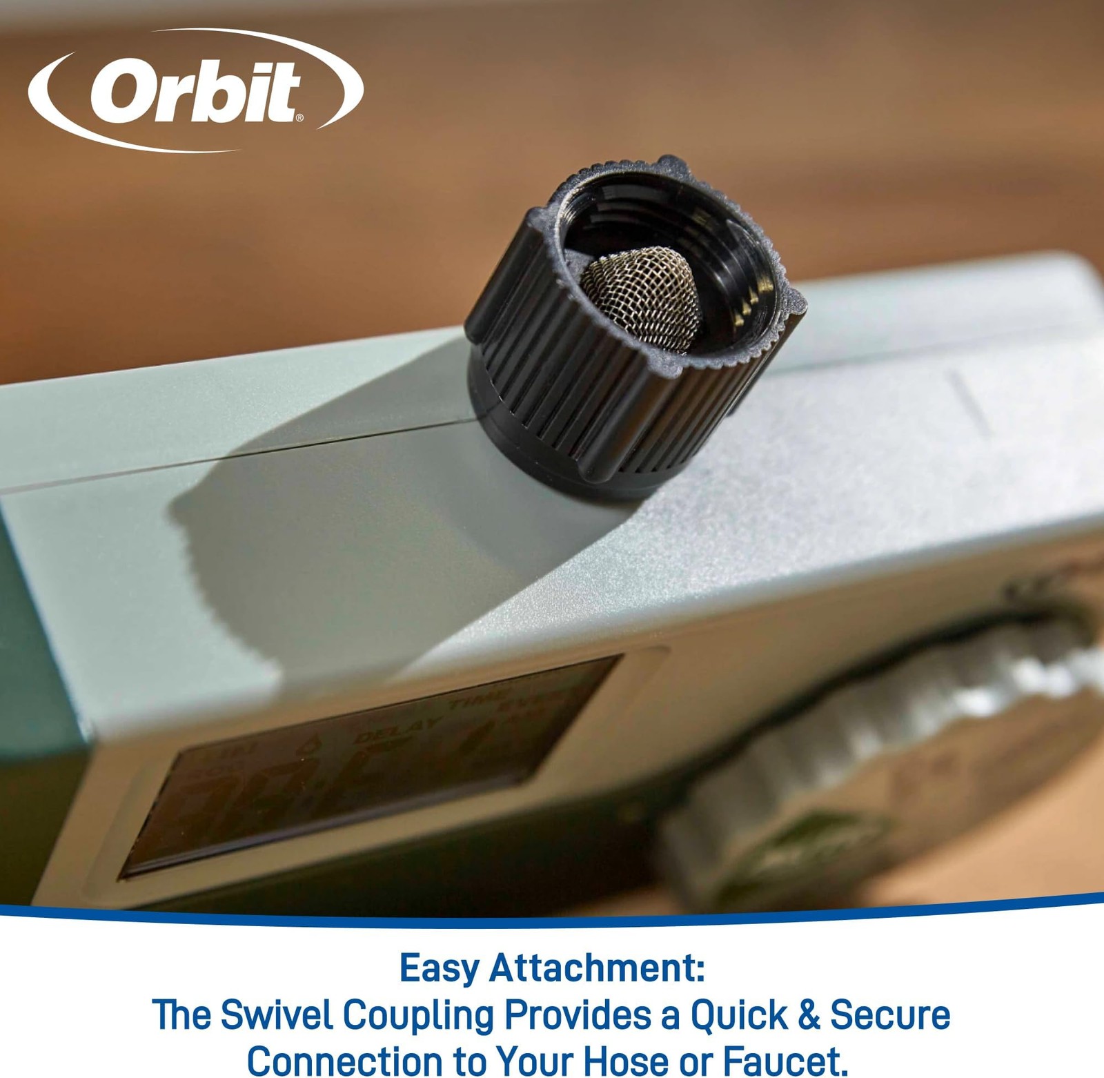 Orbit Programmable Digital Hose Watering Timer - 3 Outlet - Battery Powered -...