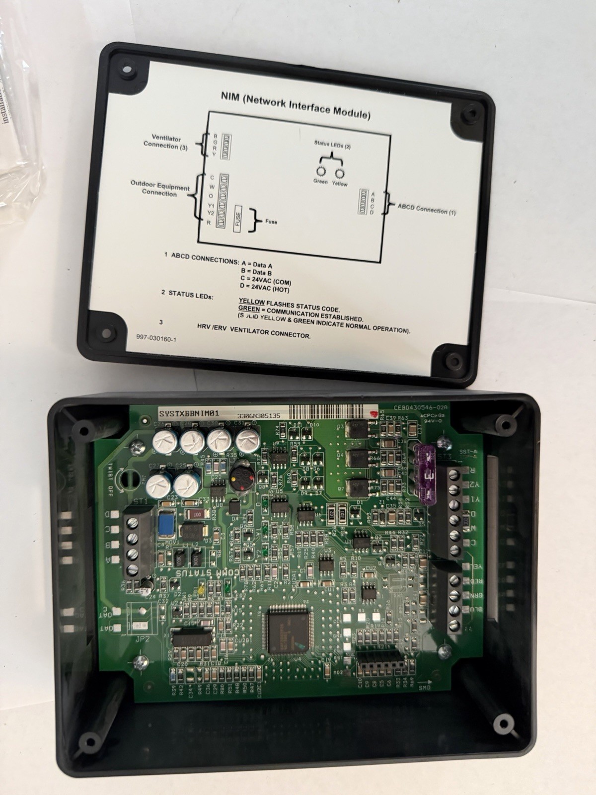SYSTXBBNIMO1 Evolution Control Carrier Bryant