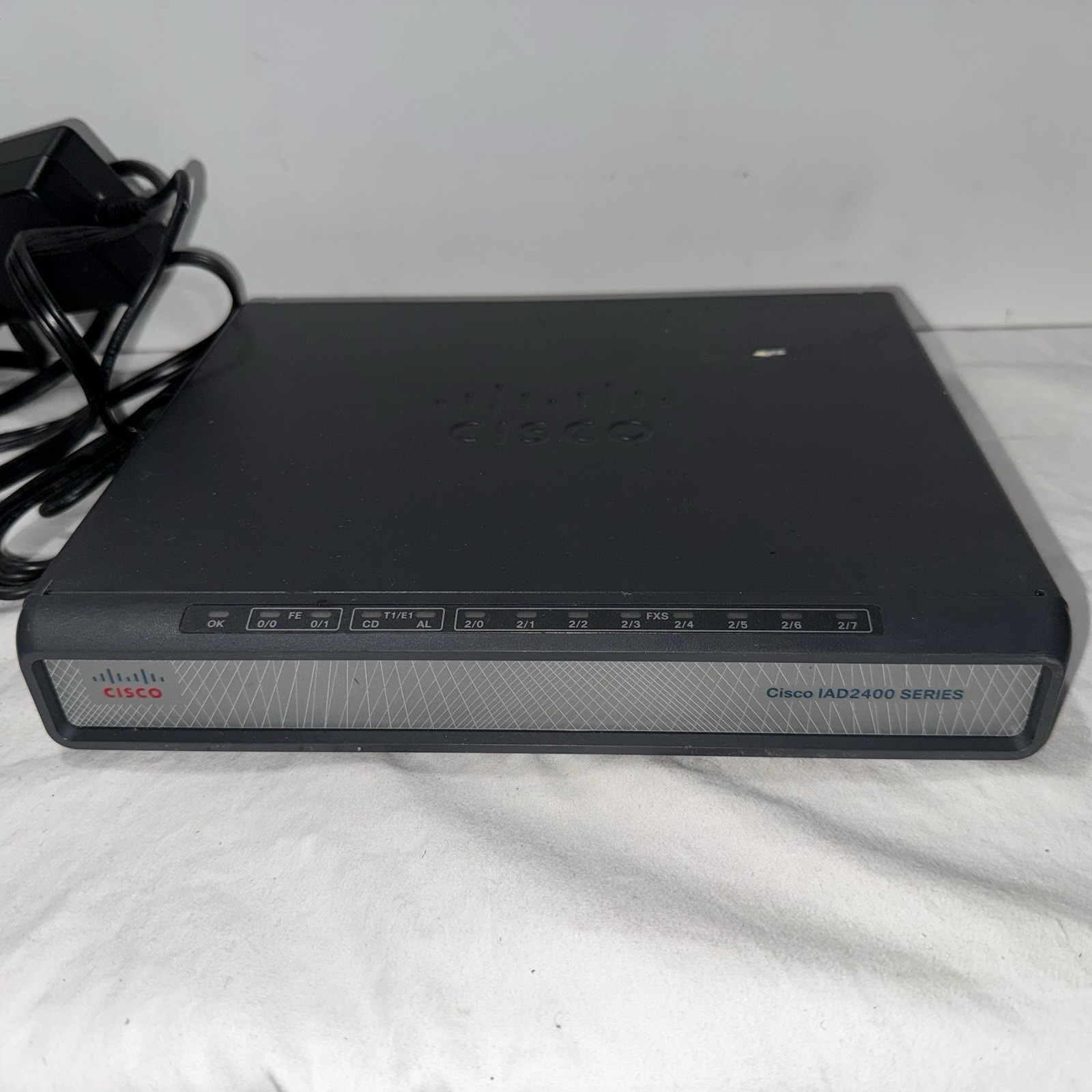 Cisco IAD2431-8FXS IAD 2400 Series Integrated Access Device VoIP Gateway w/Power