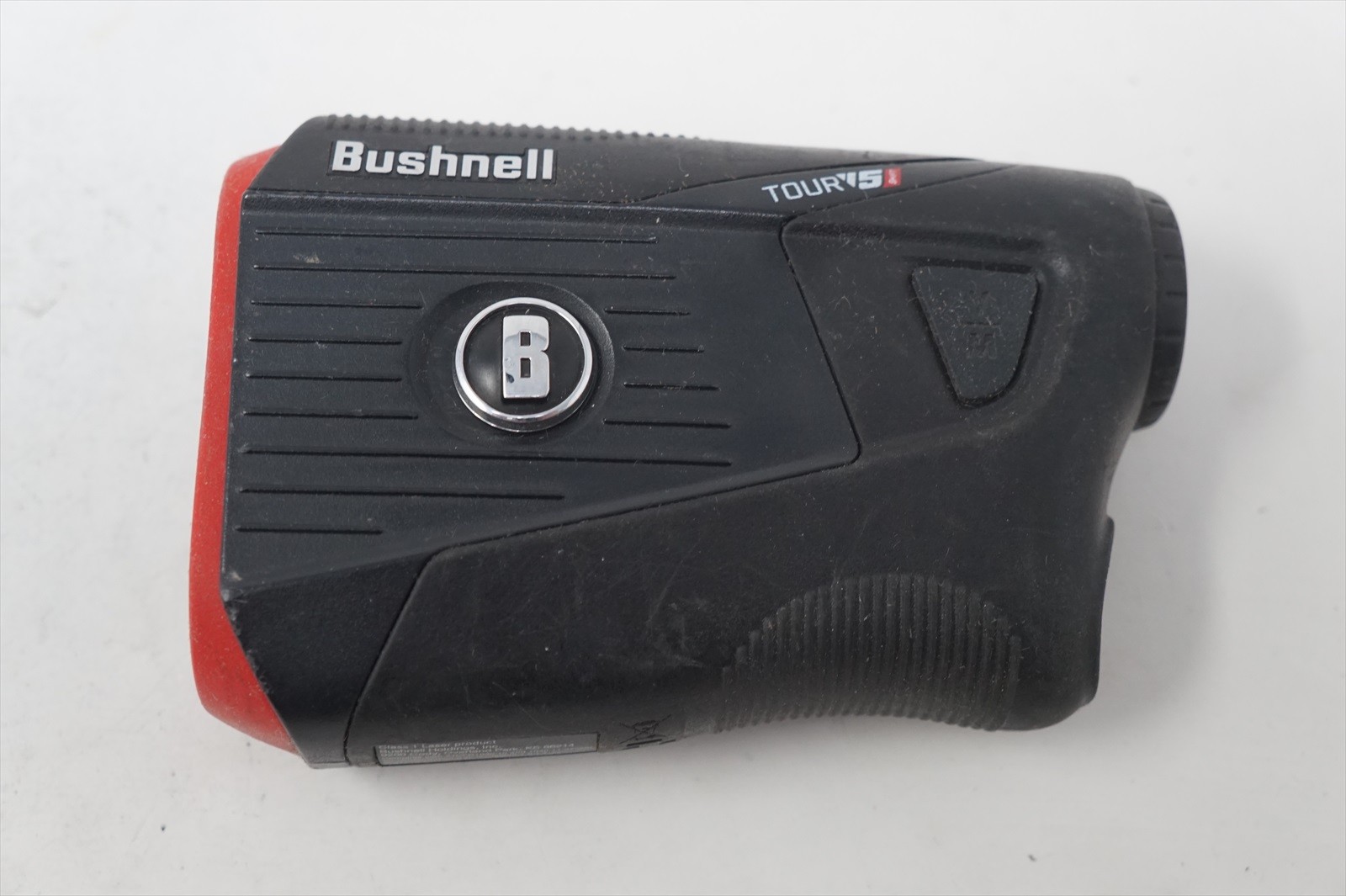 Bushnell Golf Tour V5 Shift Black/Red Rangefinder Good Condition w/ Battery