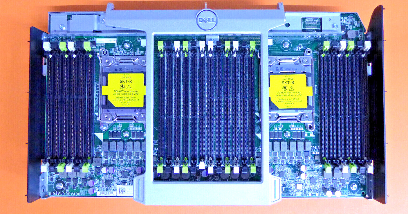 New Dell Poweredge R820 CPU/Memory Riser Board 8HJ4P