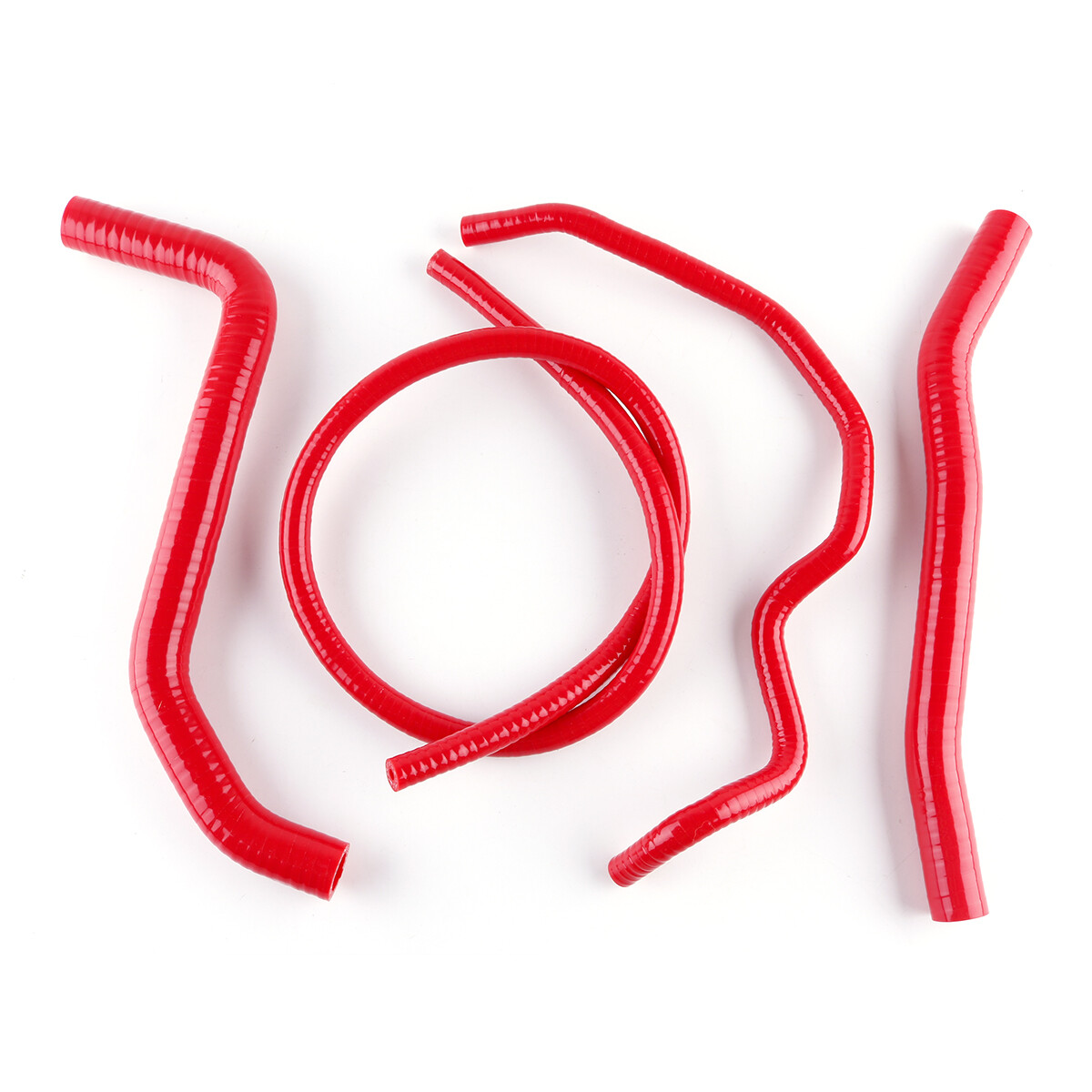Red Silicone Radiator Hose Kit fit 2013-2019 Honda CRF250L CRF250M Coolant Pipe