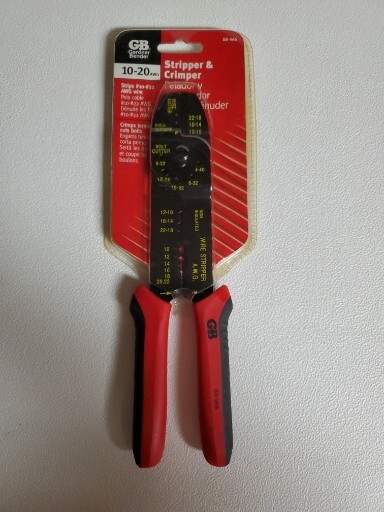 GB Stripper & Crimper Wire Bolt Cutter  GS - 366 10 - 20 AWG 9.5" NOS